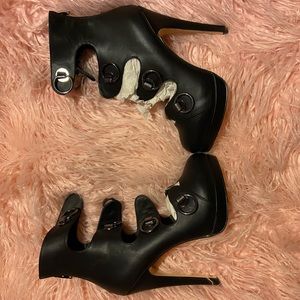 Shoe Dazzle Shoes - *BRAND NEW* Black lace-up heels with platform Shoe Dazzle Shoes - *BRAND NEW* Black lace-up heels with platform